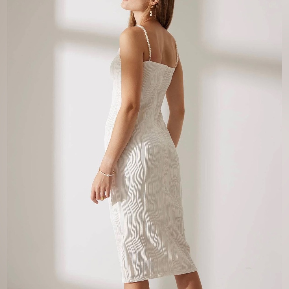 Rihoas - The Water Ripple Textured Cami Dress, NWT - Picture 2 of 7